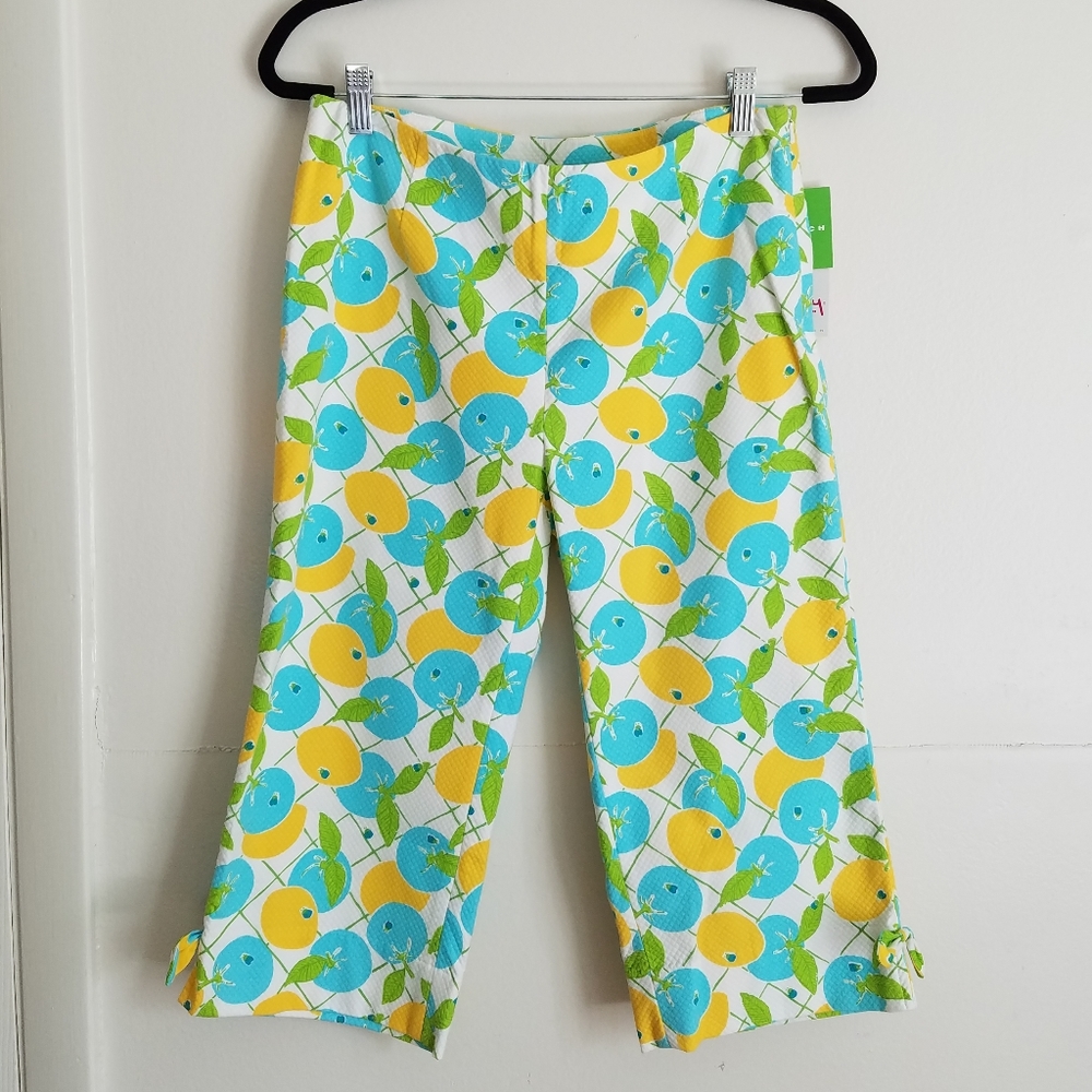 NWT Vintage Lilly Pulitzer Millicent Capri Pants